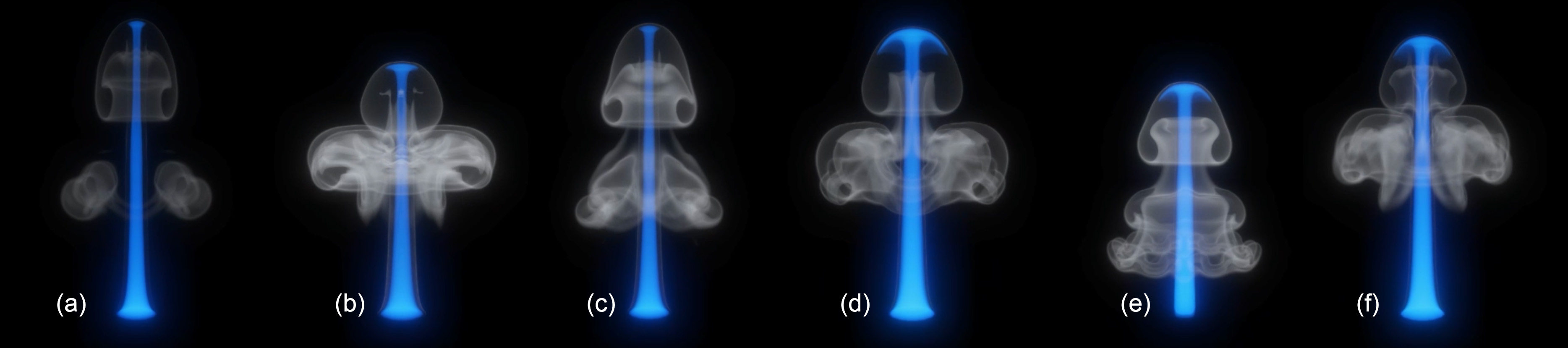 Visualization of various hydrocarbons